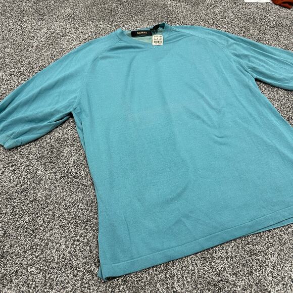 Bachrach Other - New with tags! Bachrach Silk Men's Short Sleeve Sweater, Size XXL